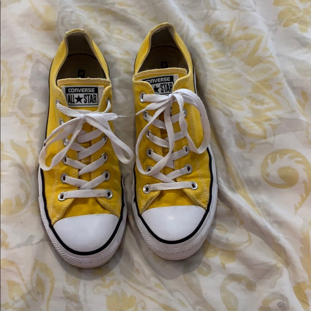Yellow Converse